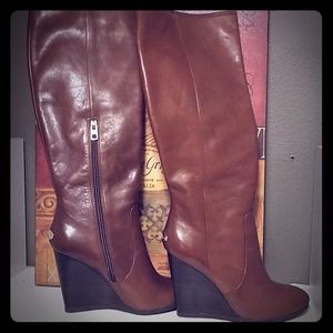 Coach knee high boots